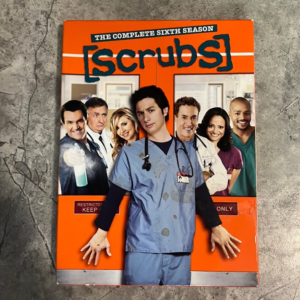 Scrubs complete season 6 DVD box set
